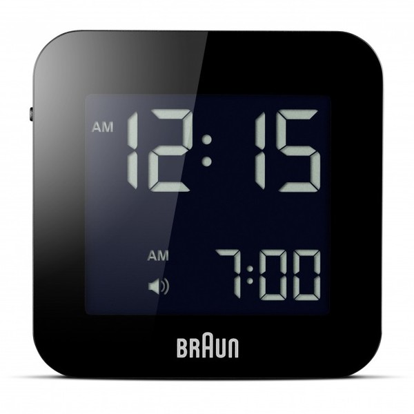 Braun BNC008BK - digital alarmklocka, svart