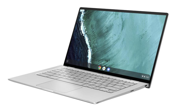 Asus 14" Chromebook Flip C434TA, 128 Gt, Chrome OS -kannettava, Hopea