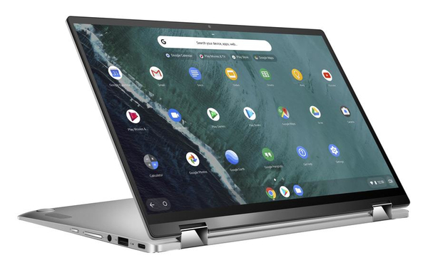 Asus 14" Chromebook Flip C434TA, 128 Gt, Chrome OS -kannettava, Hopea