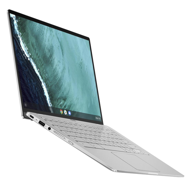 Asus 14" Chromebook Flip C434TA, 128 Gt, Chrome OS -kannettava, Hopea