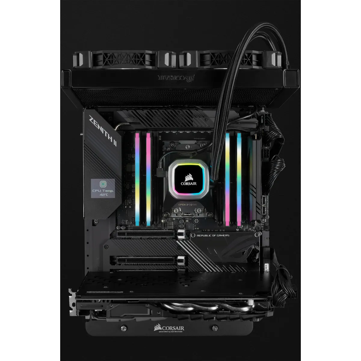 CORSAIR DDR4 3600MHz 64GB 4x16GB DIMM Unbuffered 18-22-22-42