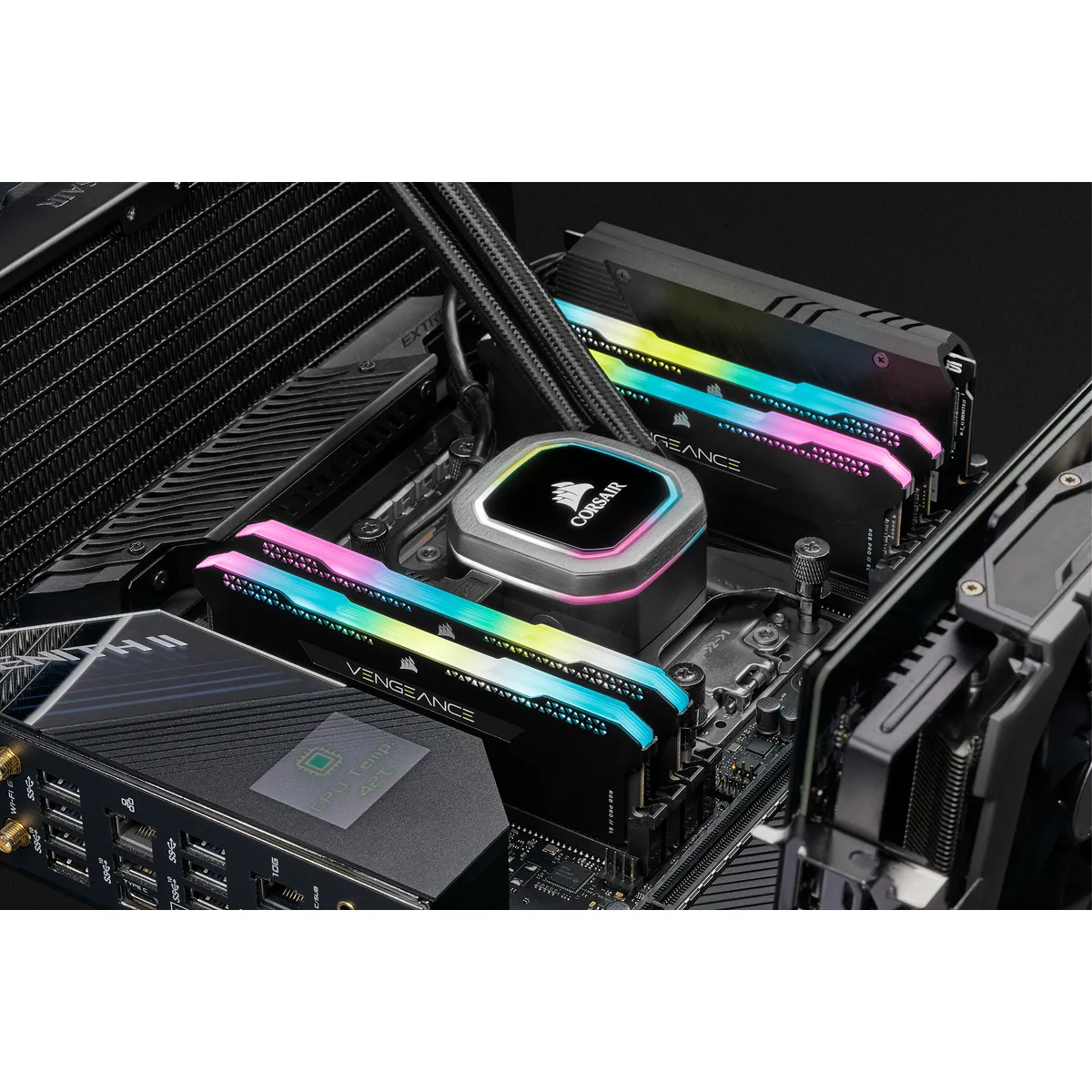 CORSAIR DDR4 3600MHz 64GB 4x16GB DIMM Unbuffered 18-22-22-42