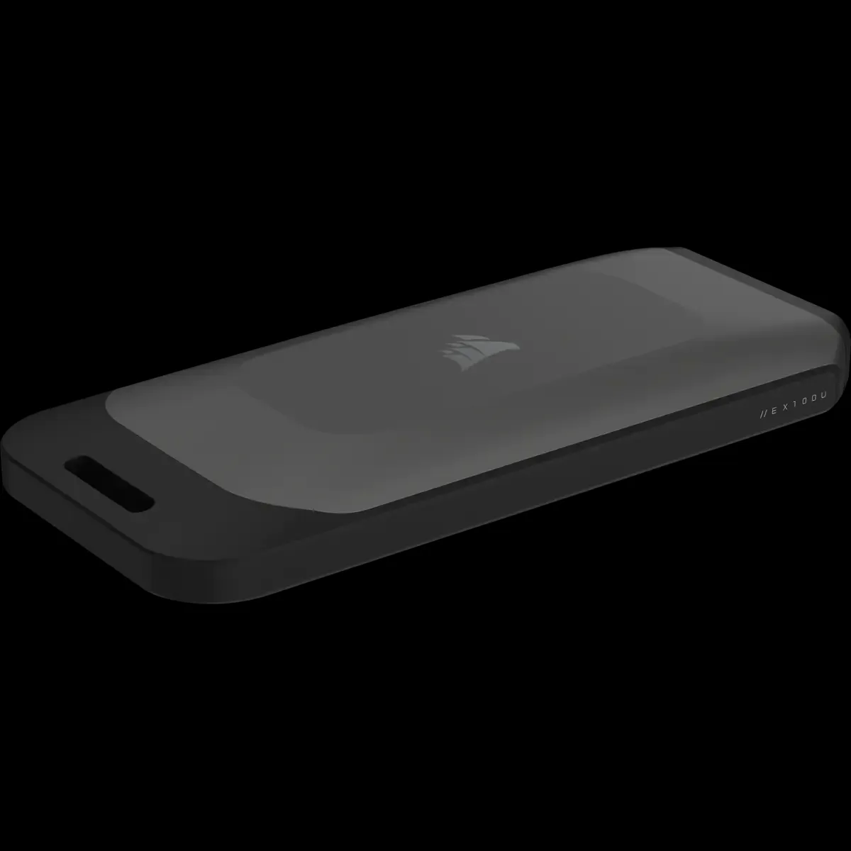 Corsair EX100U 4 Tt USB-C -ulkoinen SSD, Musta