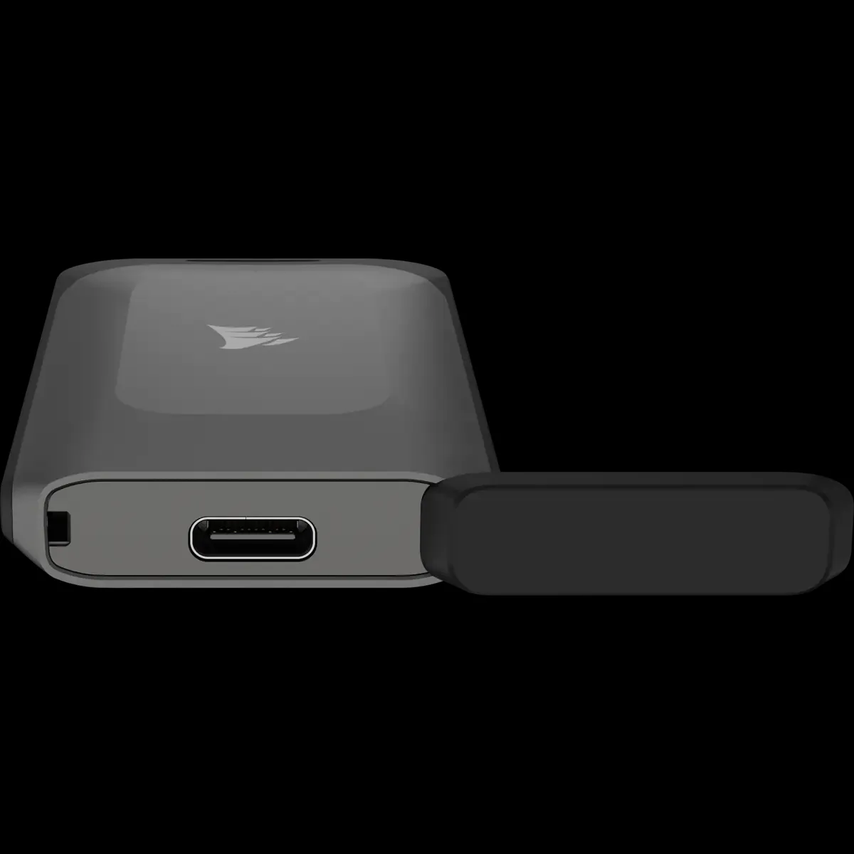 Corsair EX100U 2 Tt USB-C -ulkoinen SSD, Musta