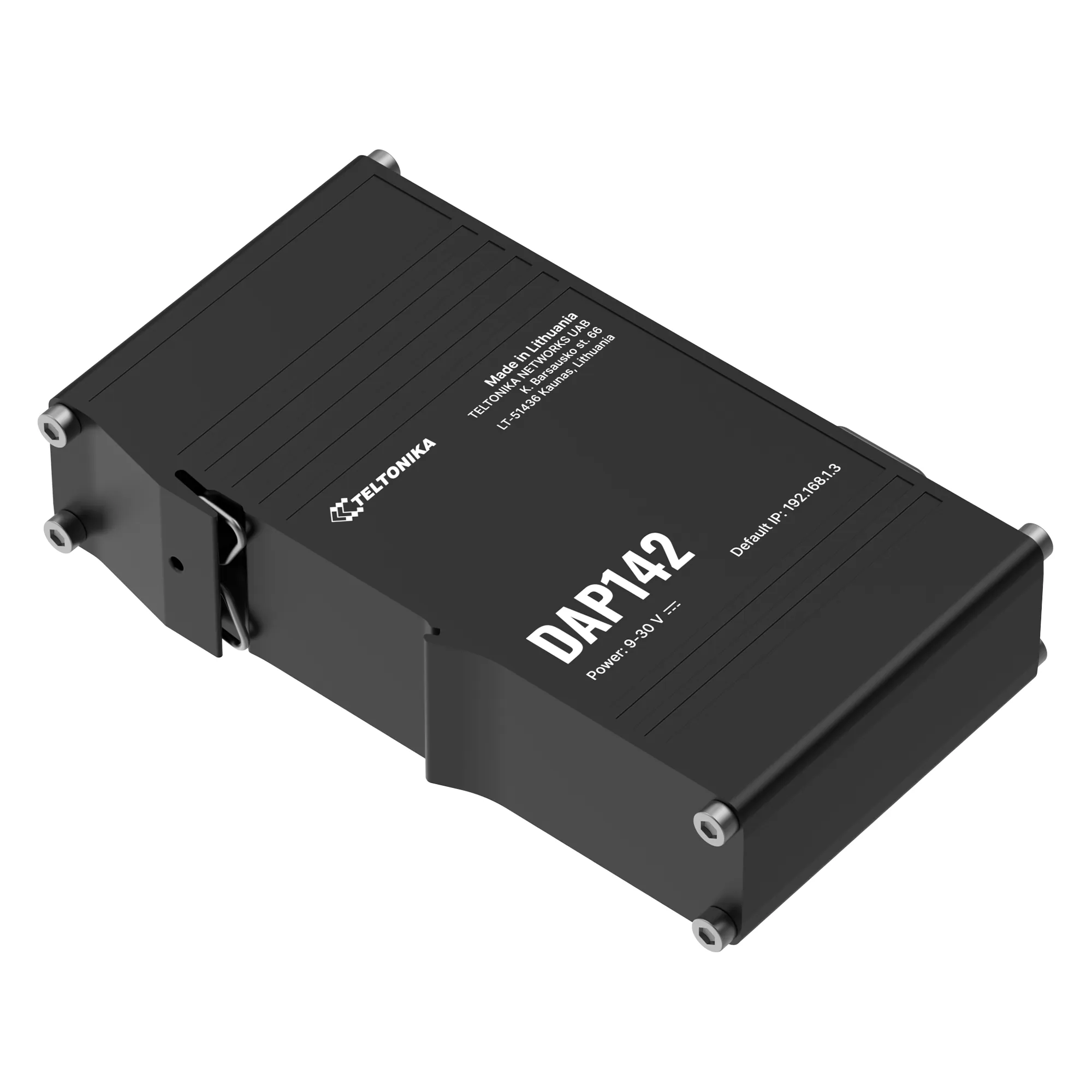 Teltonika DAP142 WiFi4 IoT - Industrial Wireless Access Point, Black