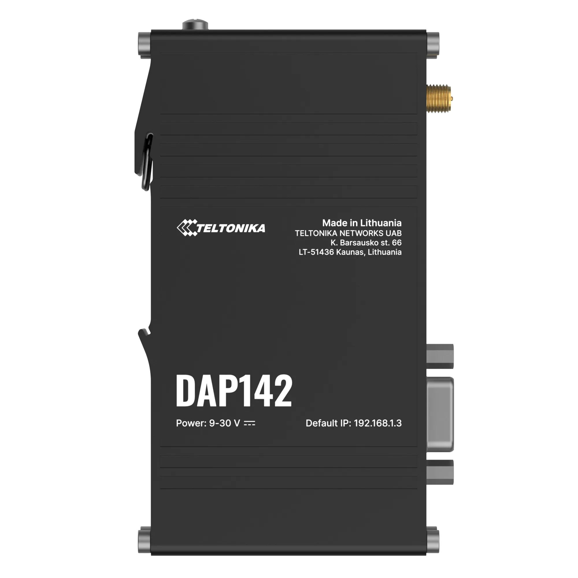 Teltonika DAP142 WiFi4 IoT - Industrial Wireless Access Point, Black