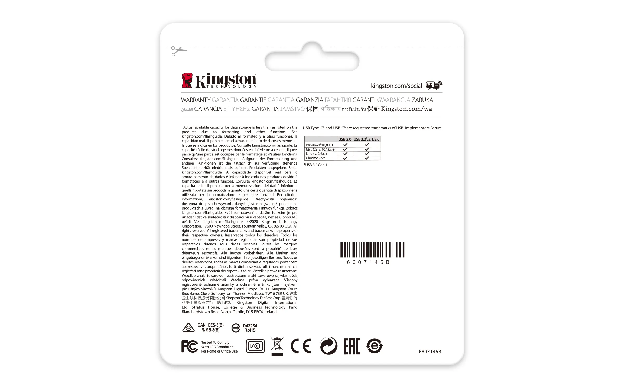Kingston 128 GB Data Traveler 70 USB-C 3.2 Gen 1 (3.1 Gen 1) - minne, Svart