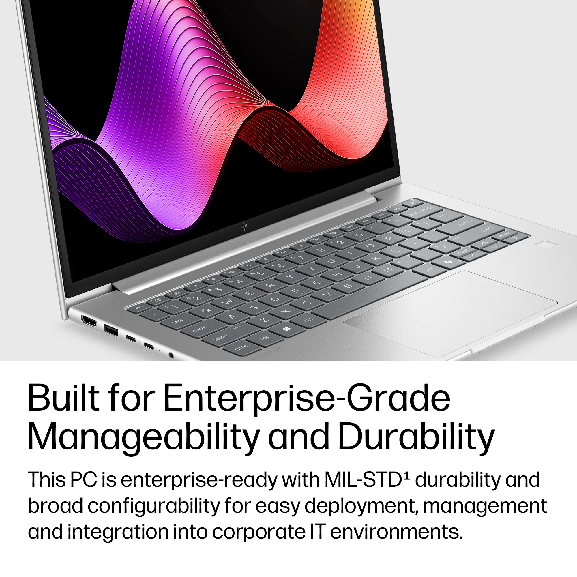 HP EliteBook 6 G2i 14" i5-1335U, 16GB, 512GB, Intel Iris Xe, Win 11 Pro - Notebook, Silver
