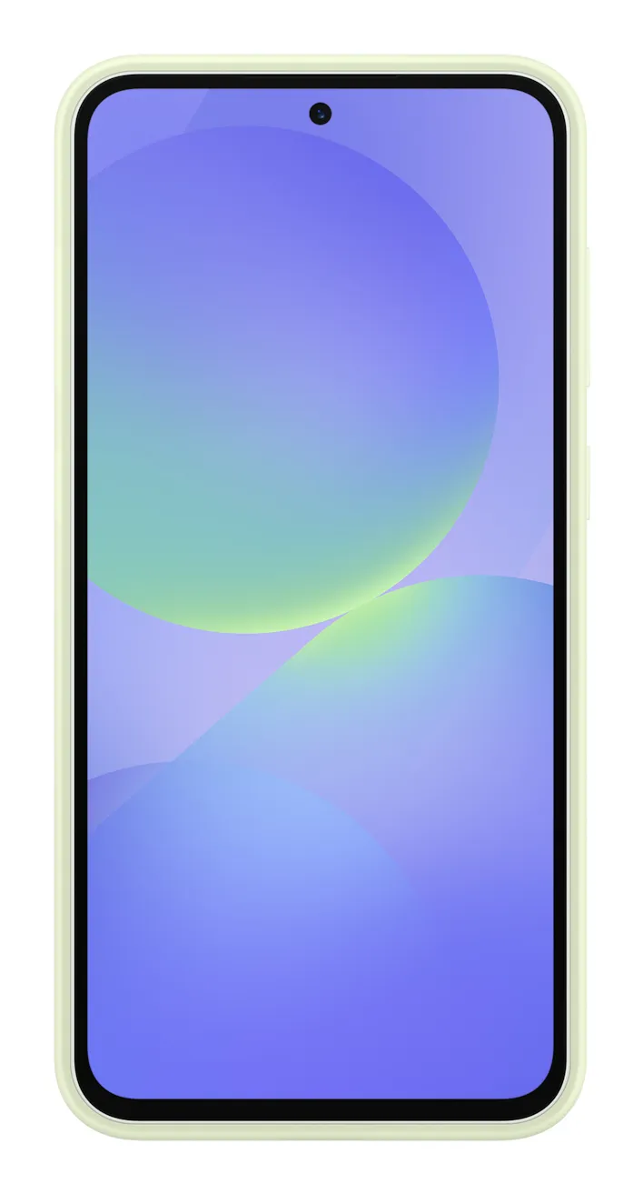 Samsung Galaxy A36 Silicone Case, Light Green