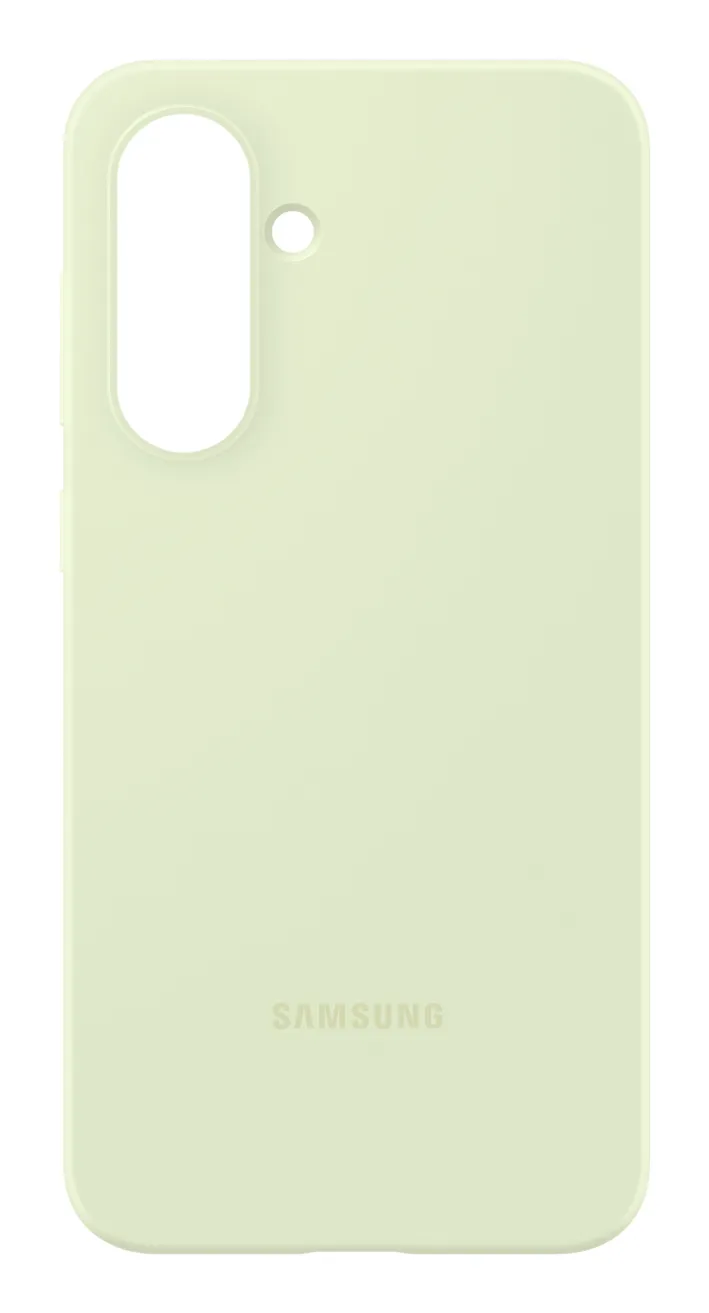 Samsung Galaxy A36 Silicone Case, Light Green
