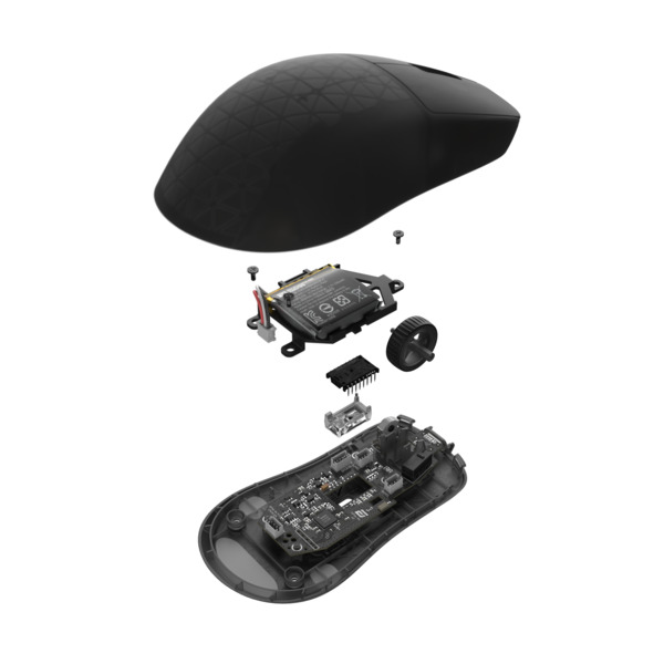 Endgame Gear OP1w 4k (v2) - wireless gaming mouse, Dark Frost
