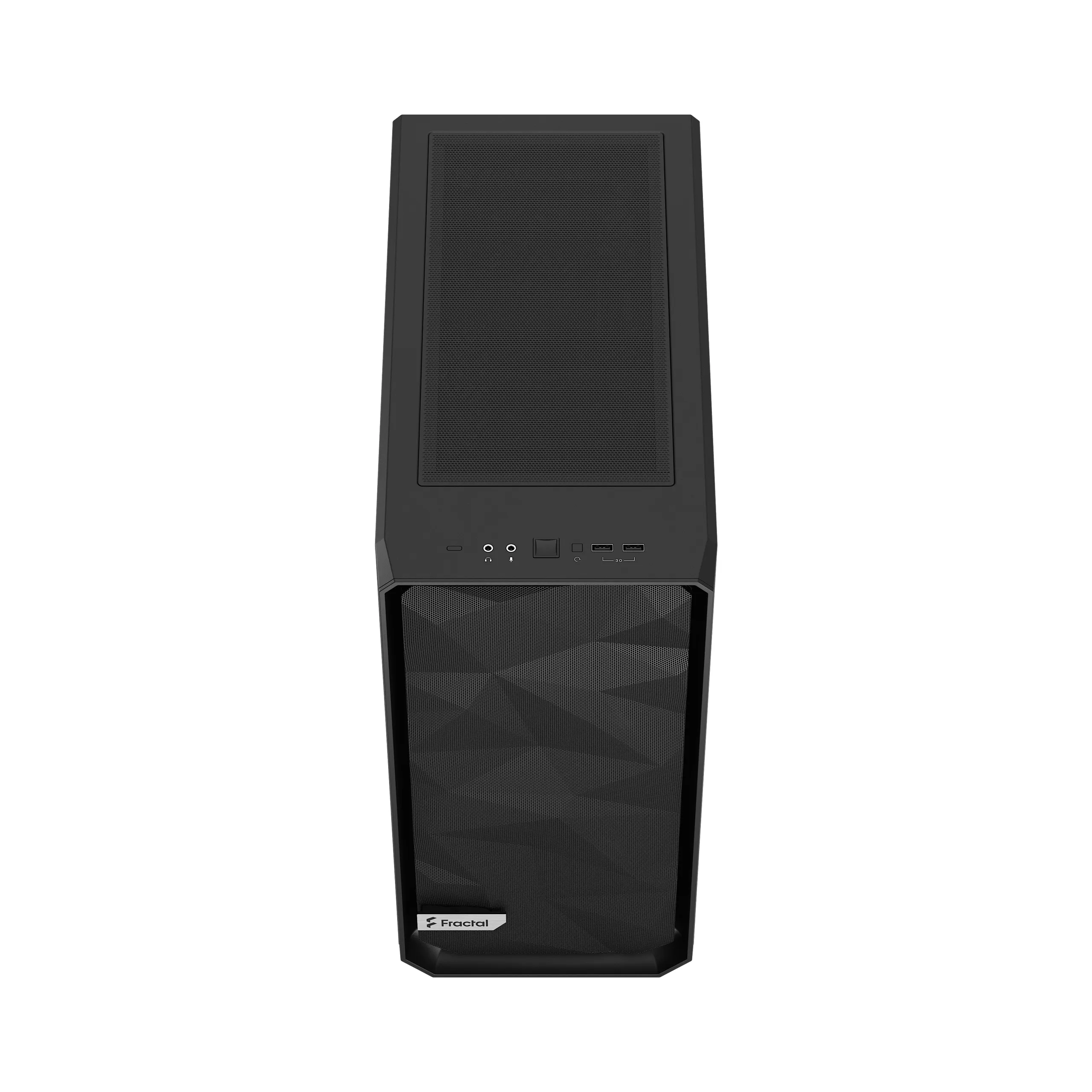 Fractal Design Meshify 2 Compact Lite - Mid Tower case with window, Black / Light Tint Fractal Design Meshify 2 Compact Lite - Mid Tower case with window, Black / Light Tint