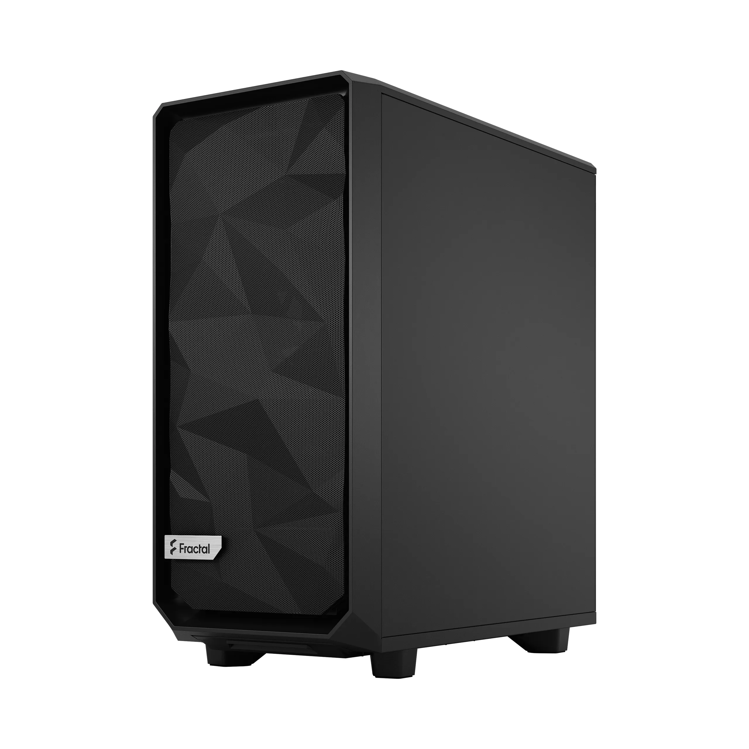 Fractal Design Meshify 2 Compact Lite - Mid Tower case with window, Black / Light Tint Fractal Design Meshify 2 Compact Lite - Mid Tower case with window, Black / Light Tint