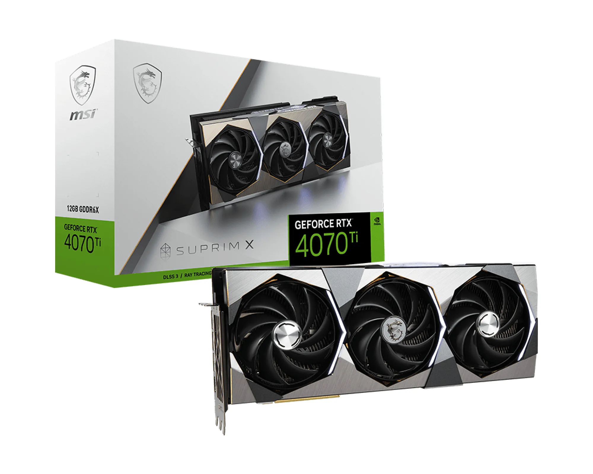 MSI GeForce RTX 4070 Ti Suprim X 12GB - graphics card