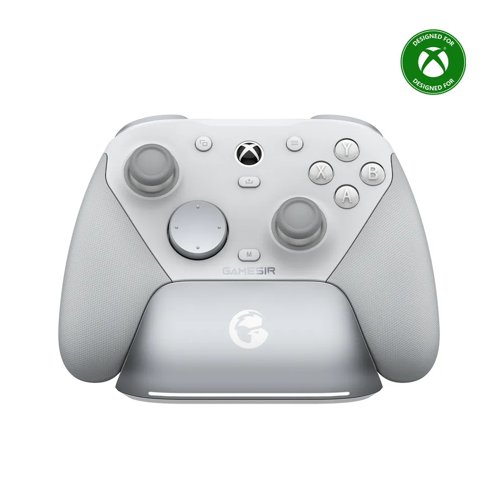 GameSir G7 Pro Tri-Mode Xbox Wired, PC & Mobile - tr&aring;dl&ouml;s kontroller, vit (TMR Sticks, Hall-Effect Triggers)