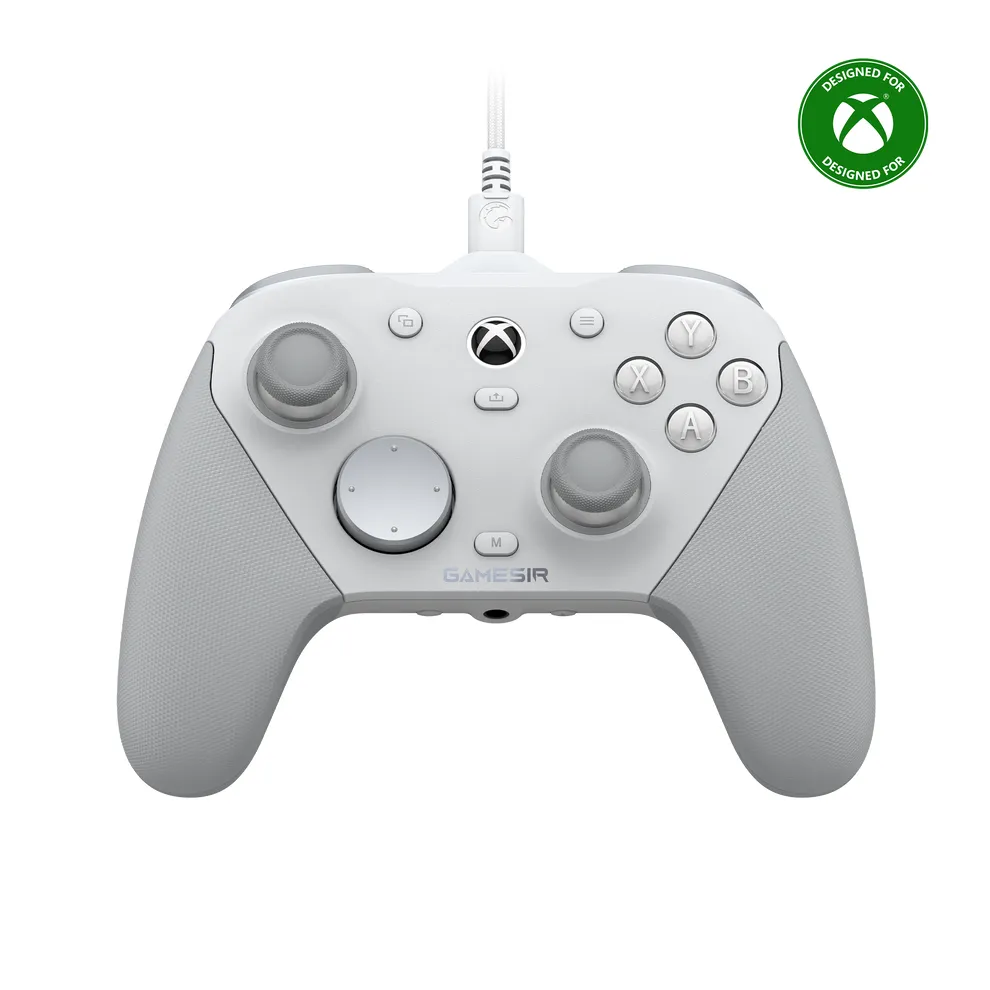 GameSir G7 Pro Tri-Mode Xbox Wired, PC & Mobile - tr&aring;dl&ouml;s kontroller, vit (TMR Sticks, Hall-Effect Triggers)