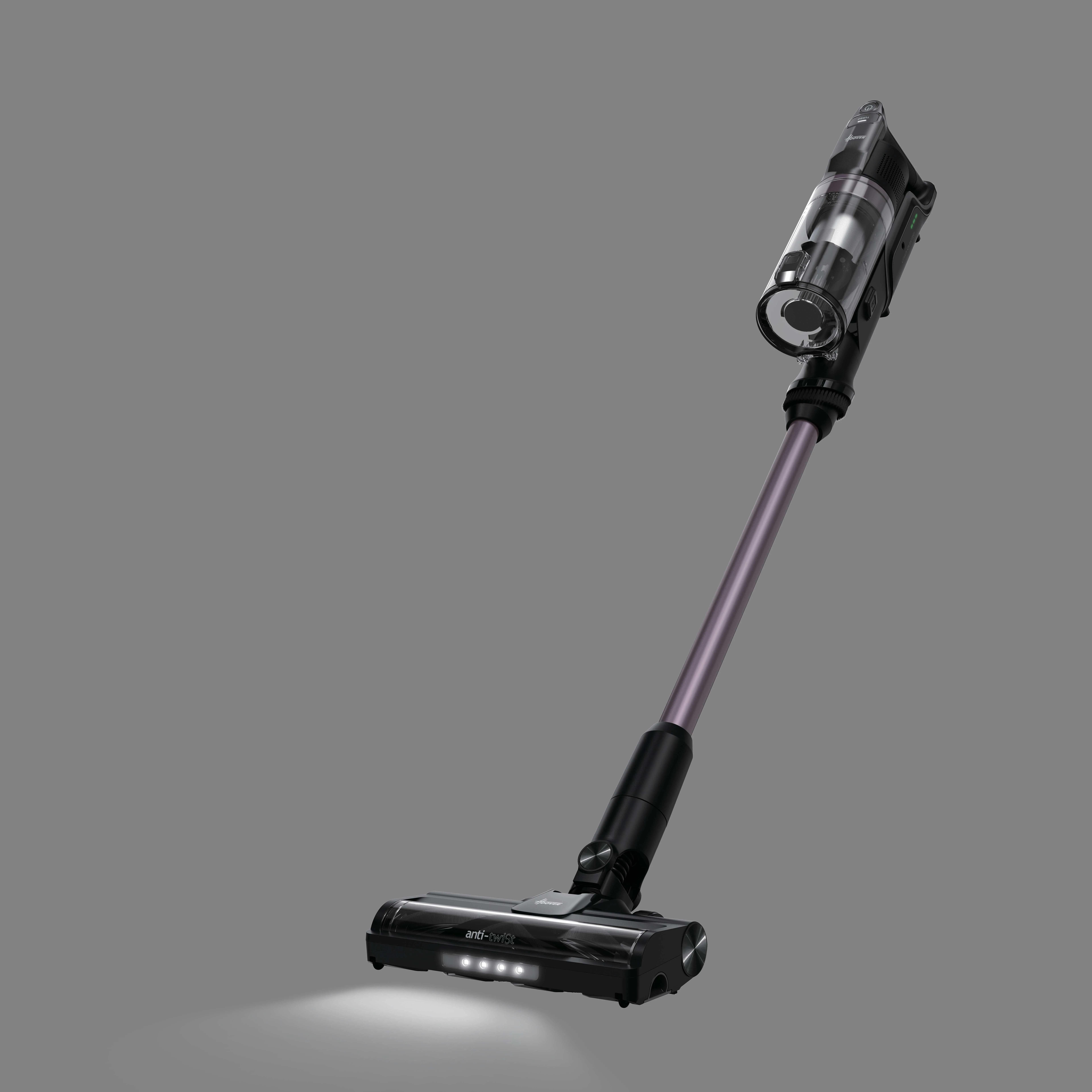 Hoover HF1P10H 011 Stick vacuum cleaner, Black and Purple