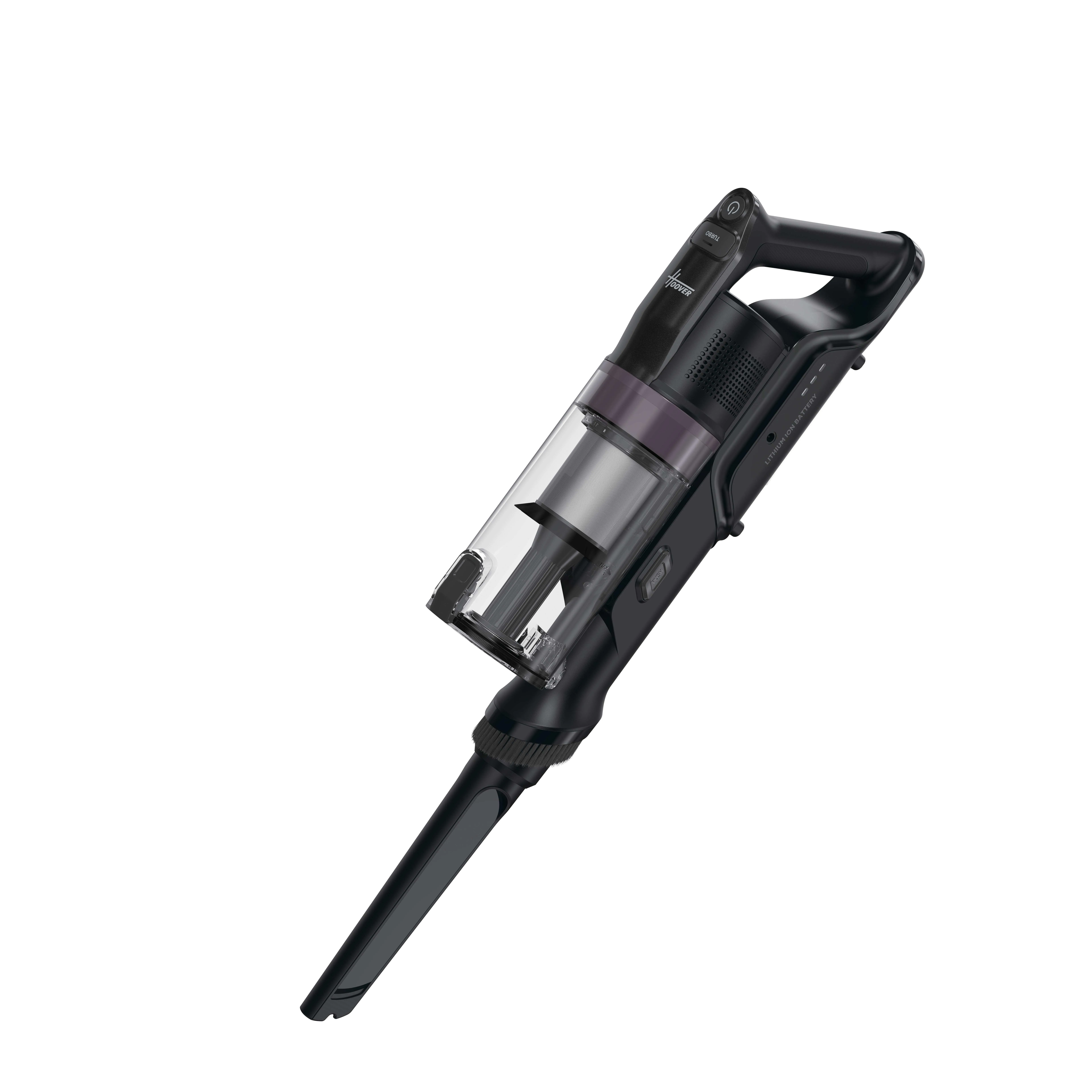 Hoover HF1P10H 011 Stick vacuum cleaner, Black and Purple