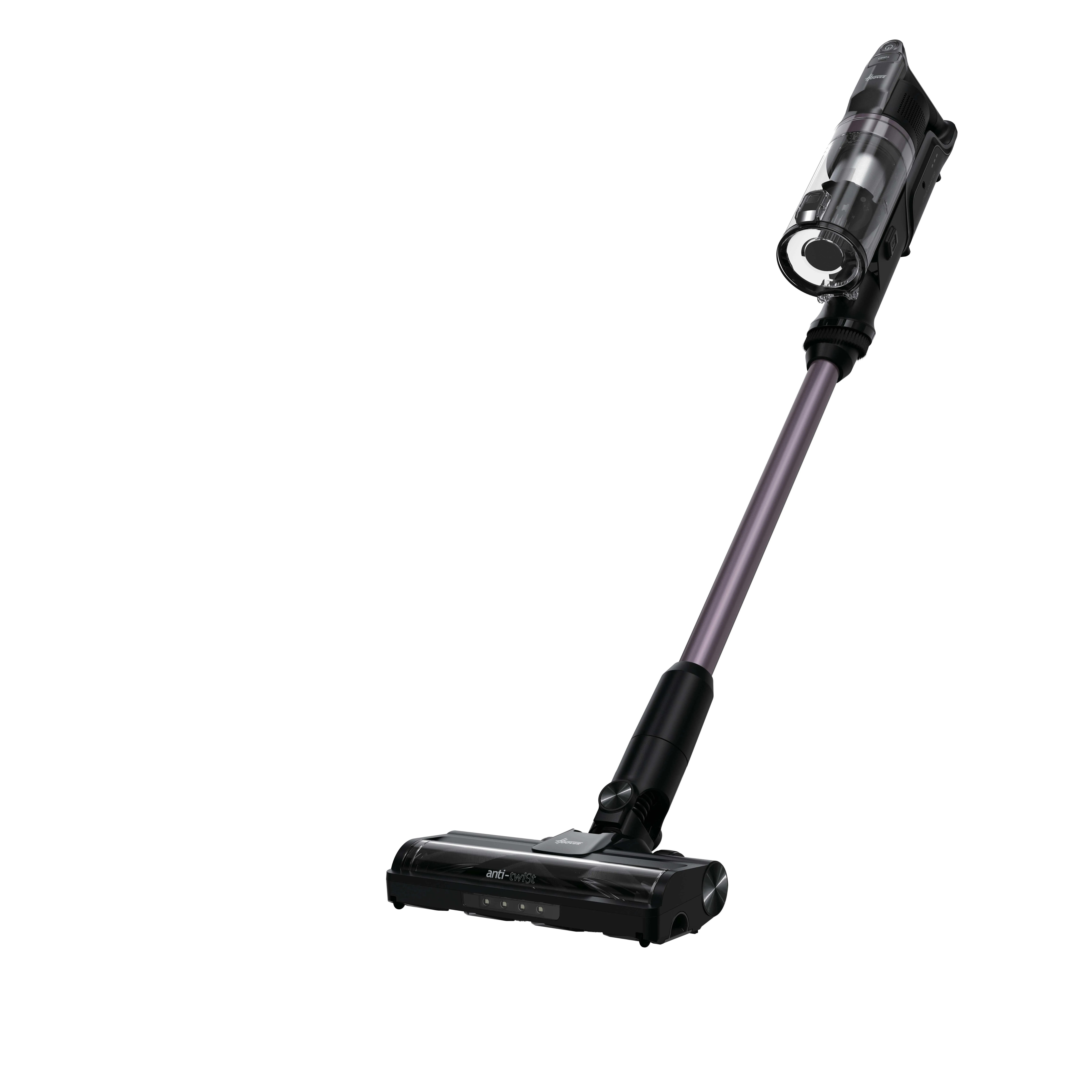 Hoover HF1P10H 011 Stick vacuum cleaner, Black and Purple
