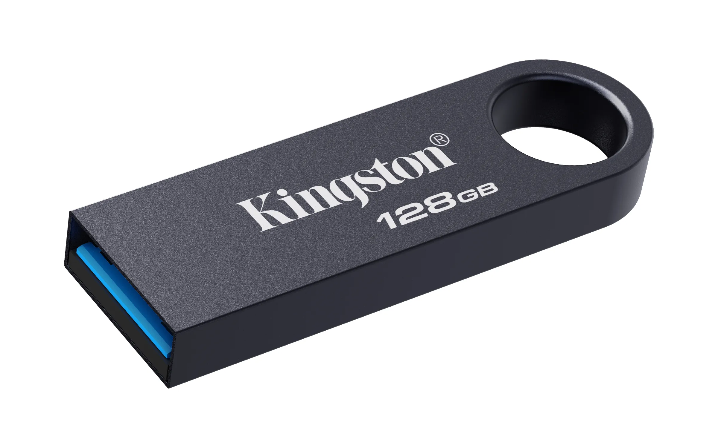 Kingston DataTraveler SE9 G3 USB 3.2 Gen 1 128 GB USB-minne, Dark Nickel