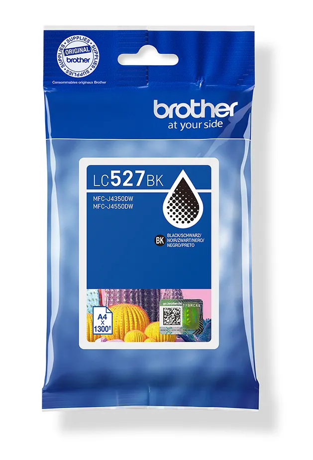 Brother LC527BK-mustekasetti, musta