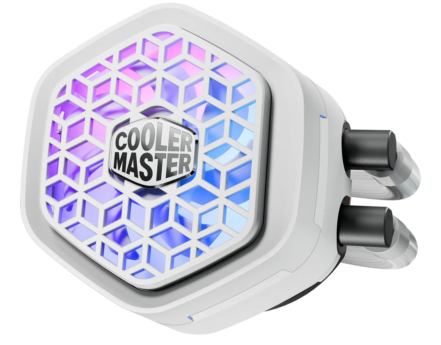 Cooler Master MasterLiquid Atmos II VRM Fan 360mm ARGB -nestej&auml;&auml;hdytin, valkoinen