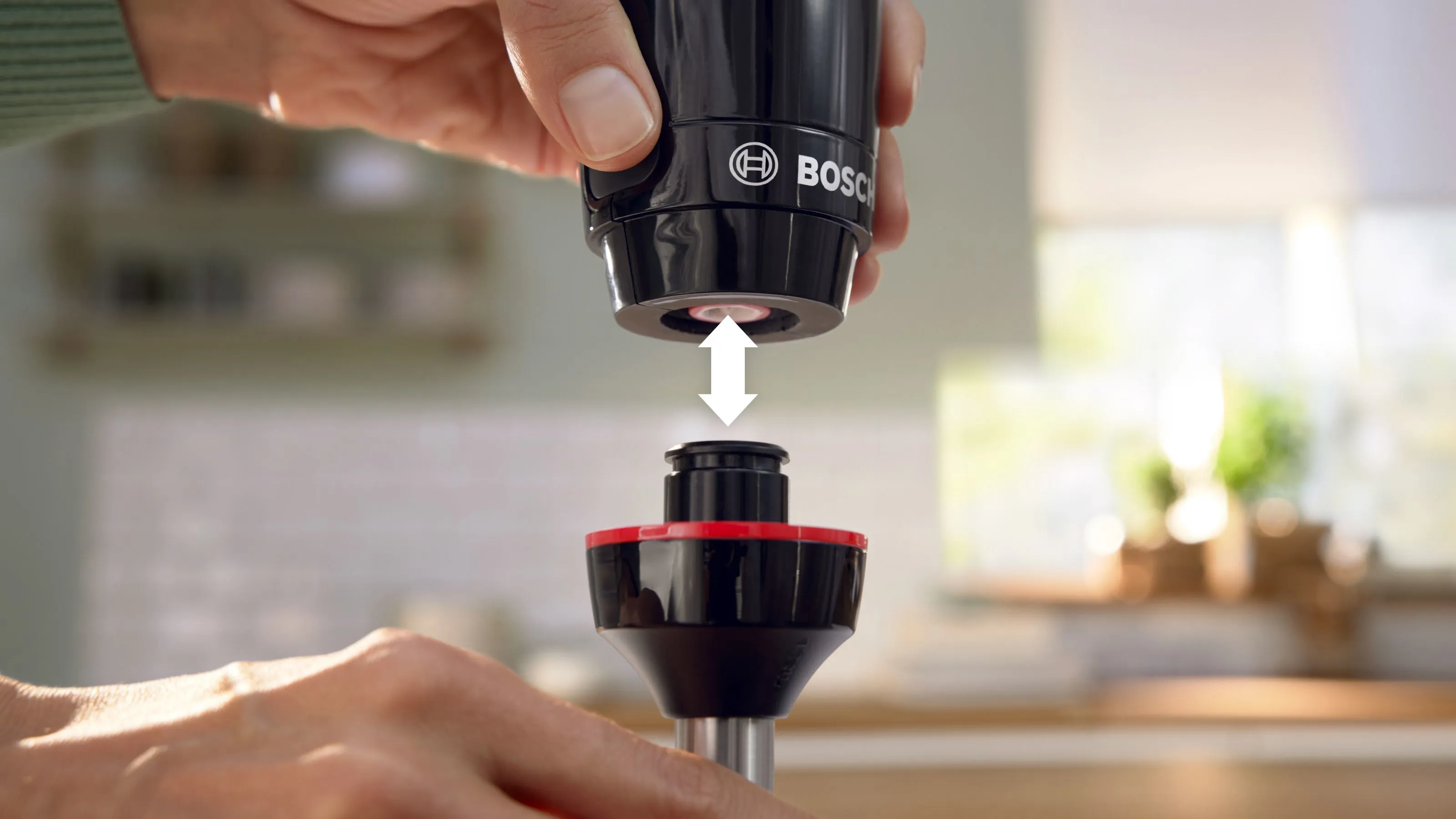 Bosch ErgoMaster Series 4 MSM4B610 1000 W 0,6 l stavmixer, antracit, svart