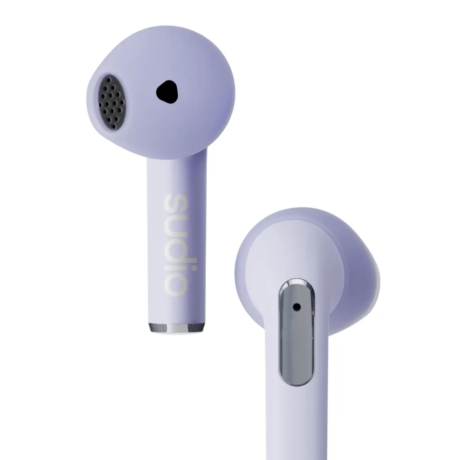 Sudio N2 - wireless in-ear headphones, purple