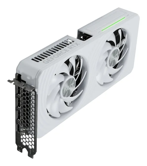 Palit GeForce RTX 5060 White 8 Gt OC -näytönohjain Palit GeForce RTX 5060 White 8 Gt OC -näytönohjain