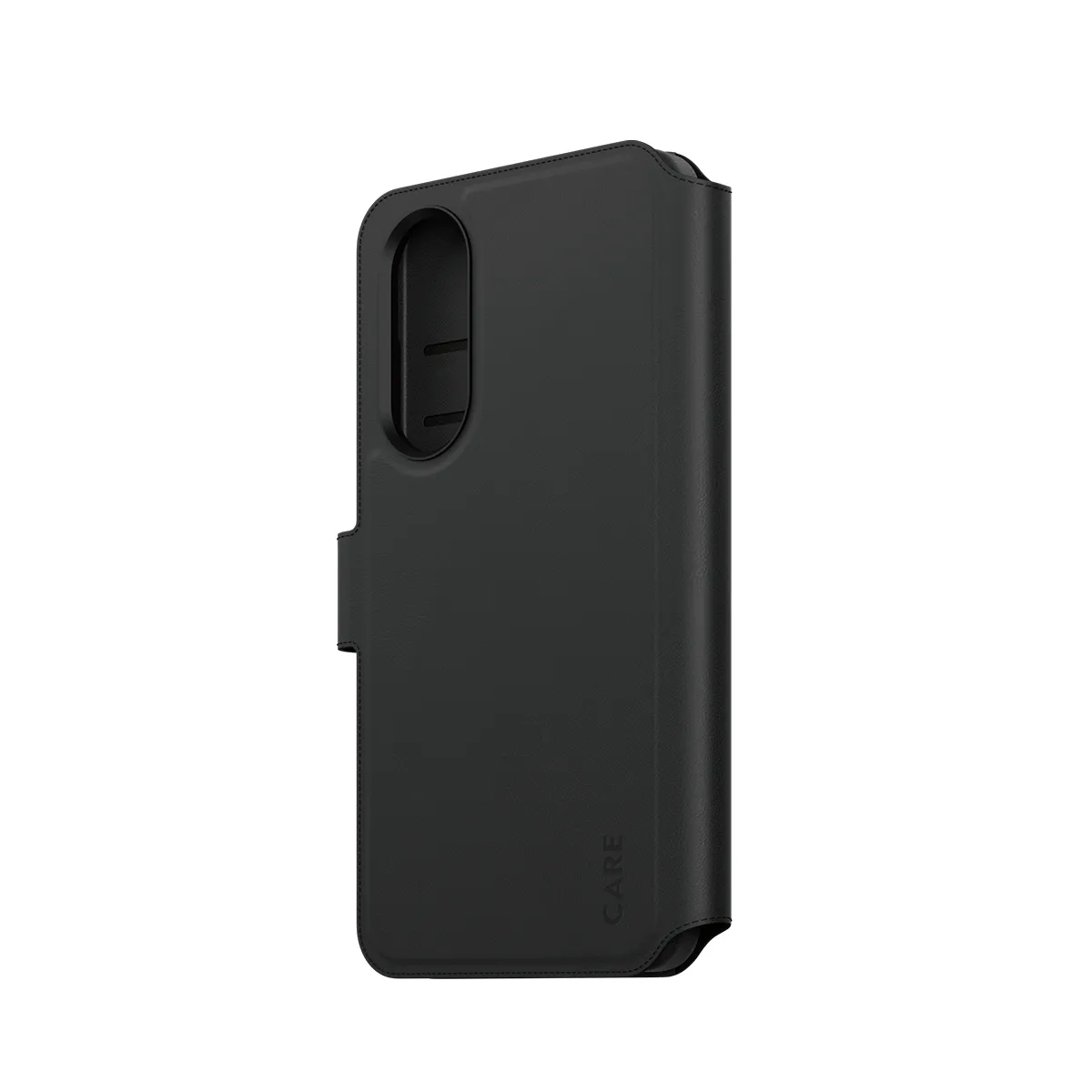 PanzerGlass CARE Tango 2-in-1 Wallet Case for Galaxy S25 Edge, Black