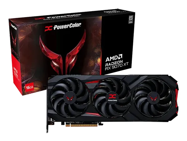 Powercolor Radeon RX 9070 XT Red Devil 16 GB - grafikkort