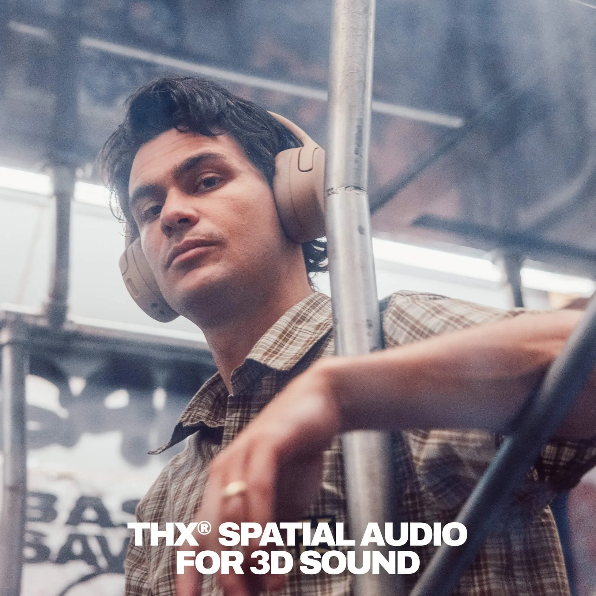 Skullcandy Crusher 720 -langattomat kuulokkeet, vaaleanruskea