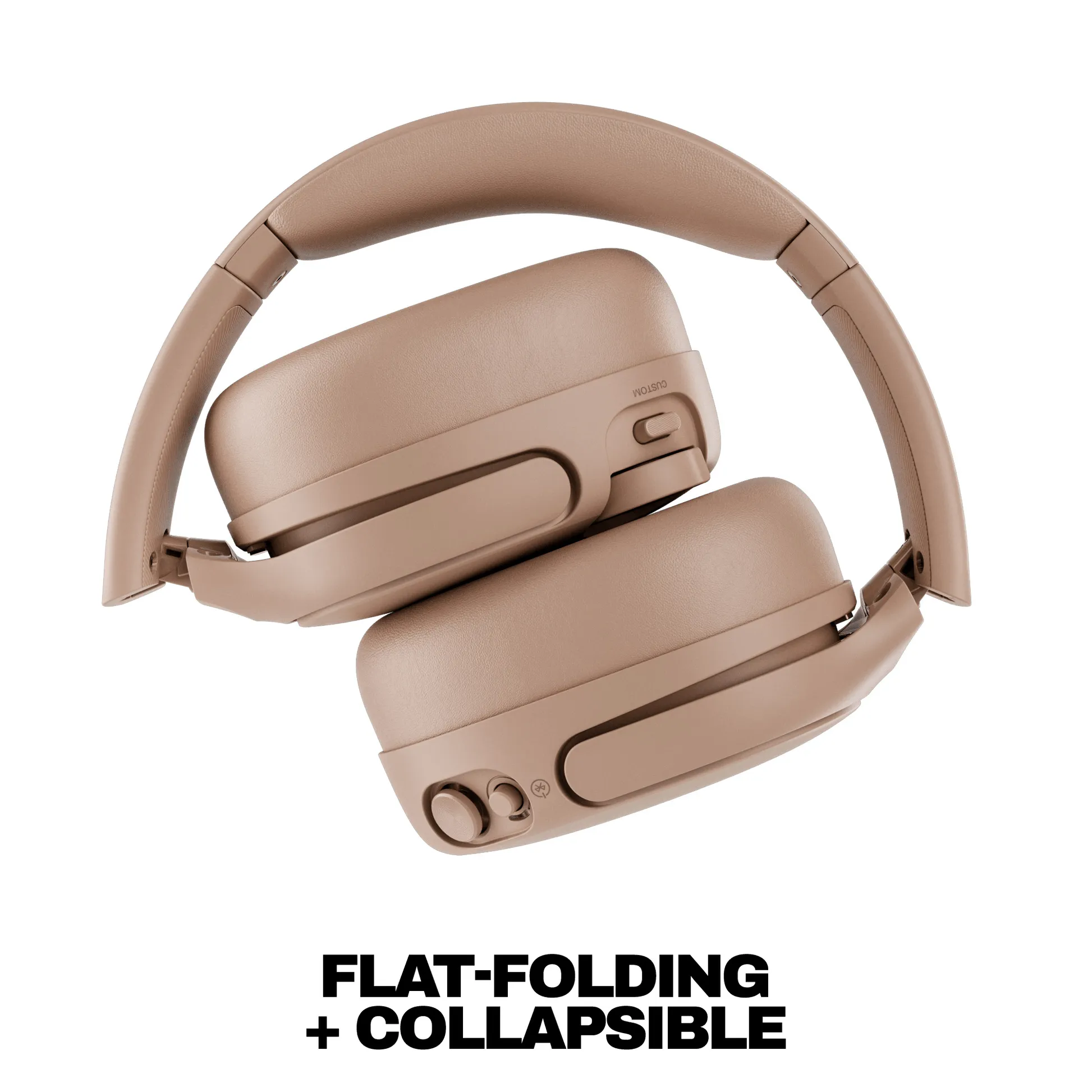 Skullcandy Crusher 720 -langattomat kuulokkeet, vaaleanruskea