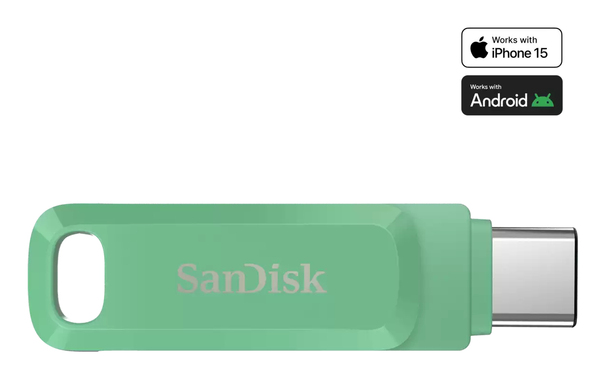 SanDisk Ultra Dual Drive Go USB-C 512GB - memory stick, absinthe