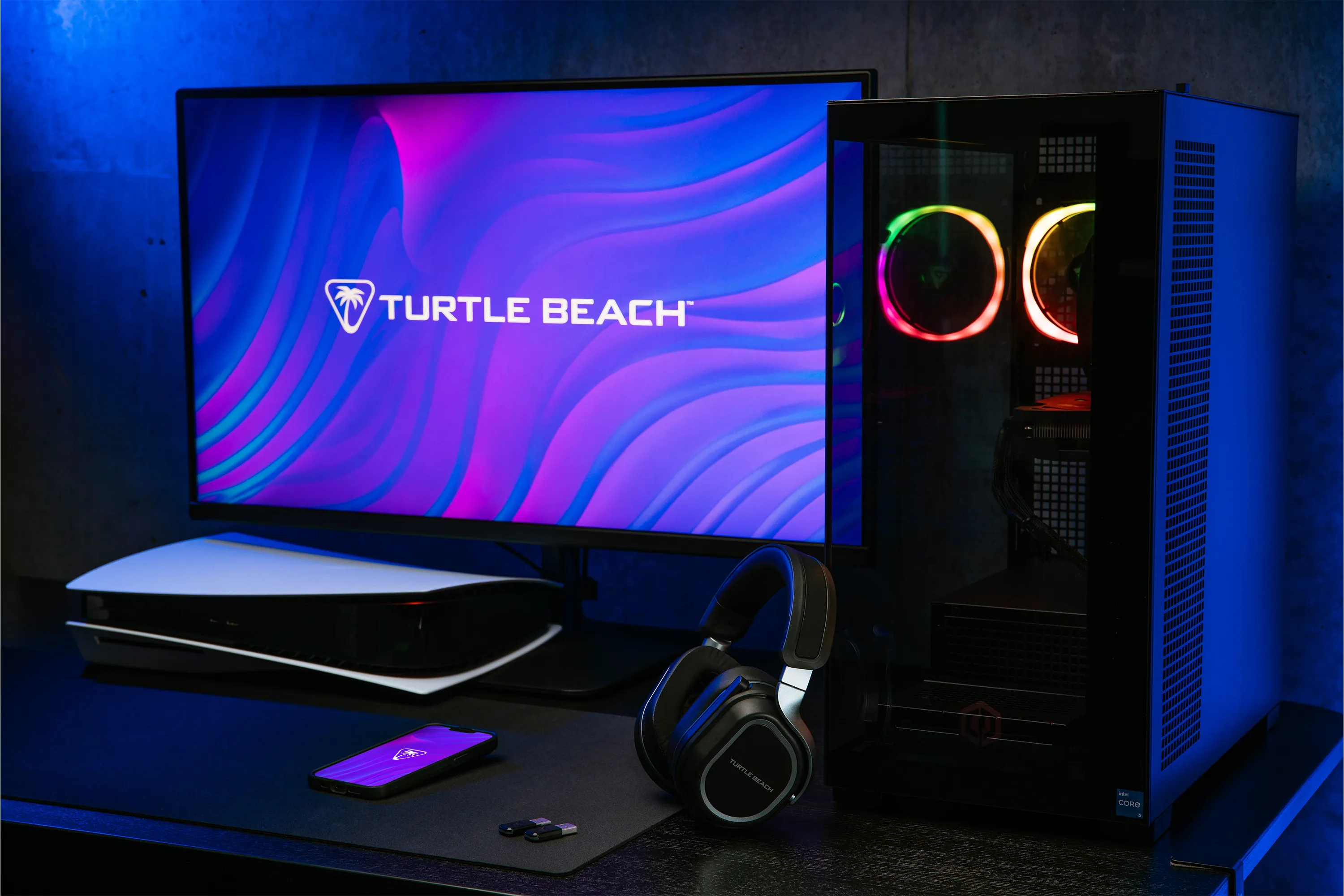 Turtle Beach Stealth 700 GEN 3 Playstation - wireless gaming headset, black