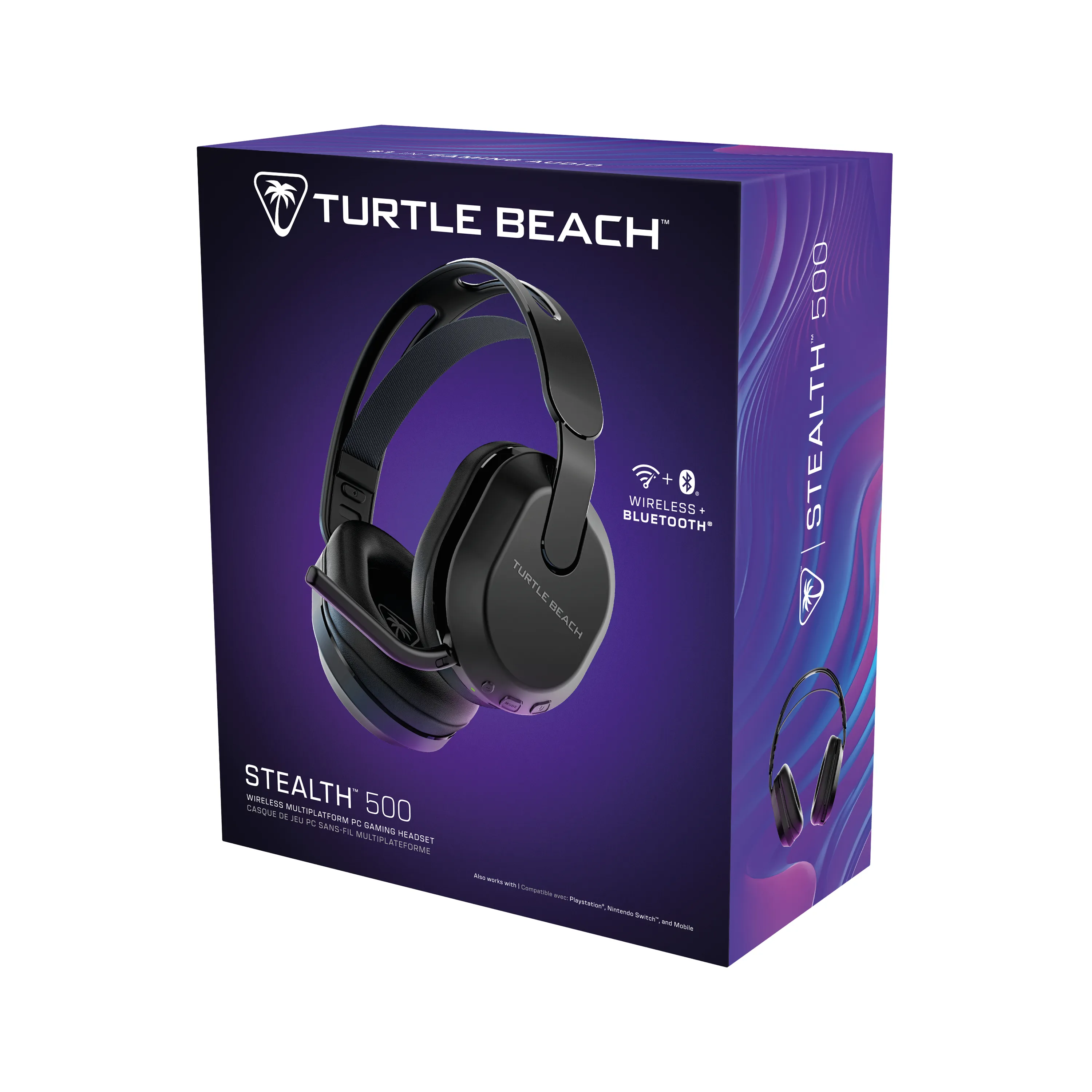 Turtle Beach Stealth 500 Wireless Gaming Headset, Black
