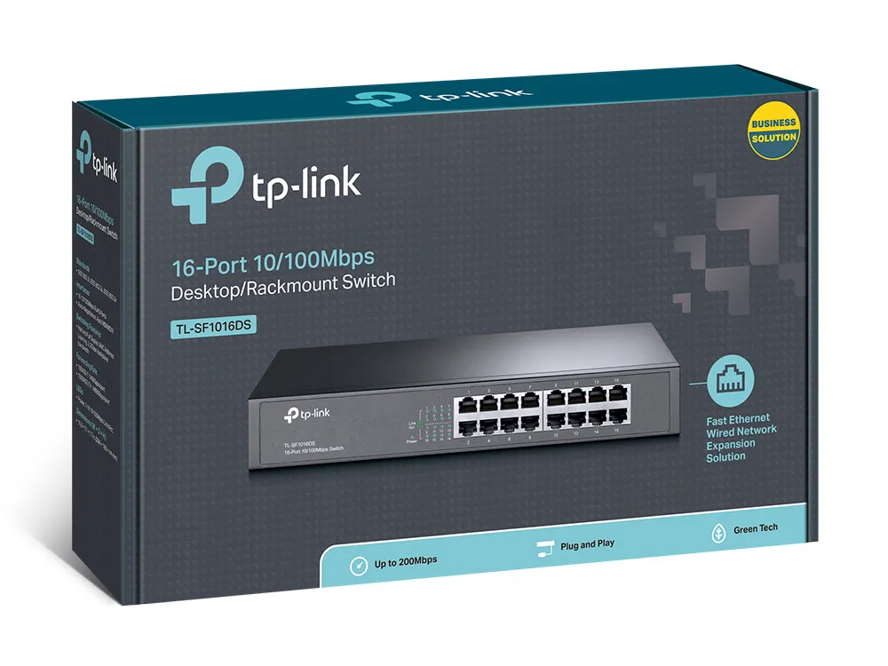TP-Link TL-SF1016DS V3.0 16-PORT