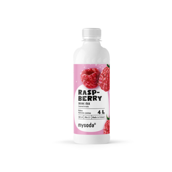 Mysoda raspberry drink mix