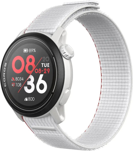 Coros Pace 3 - sports watch, chalk white, nylon band