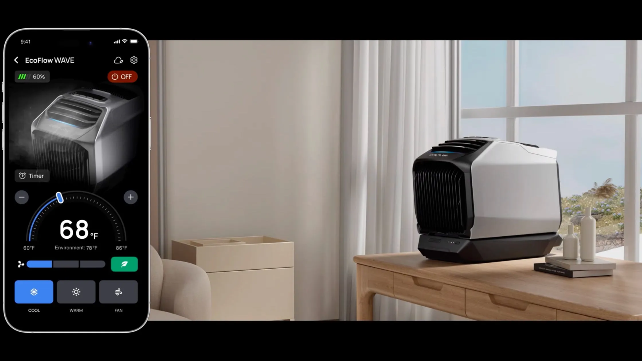 Ecoflow Wave 2. 5100 BTU -  portable Air Conditioner