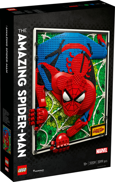 Lego Art The Amazing Spider-Man 31209
