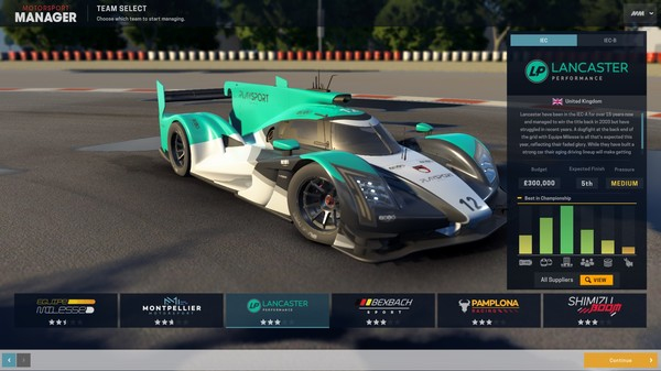 Motorsport Manager - Endurance DLC 1/Win 7 64 bits/8 64 bits/WIN 10 64 bits/Linux/Mac OS X