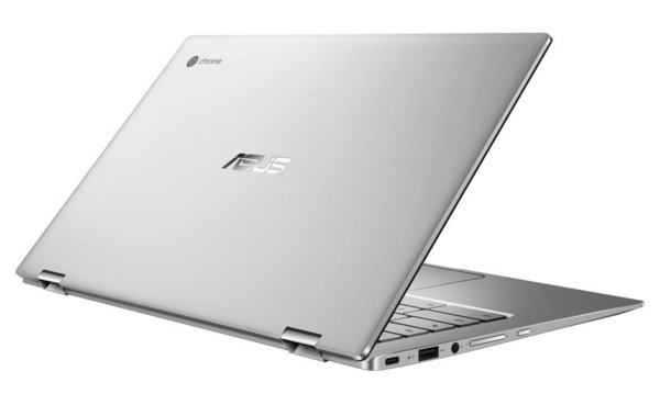 Asus 14" Chromebook Flip C434TA, 128 Gt, Chrome OS -kannettava, Hopea