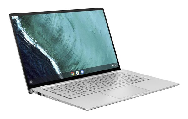 Asus 14" Chromebook Flip C434TA, 128 Gt, Chrome OS -kannettava, Hopea