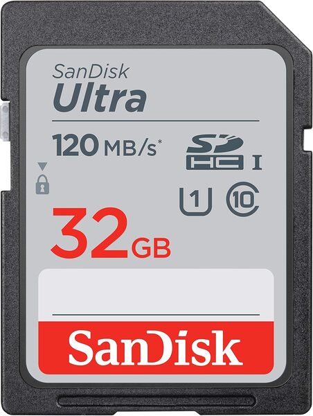 SanDisk Ultra PLUS 32 Gt SDHC UHS-I Class 10 U1 V10 -muistikortti