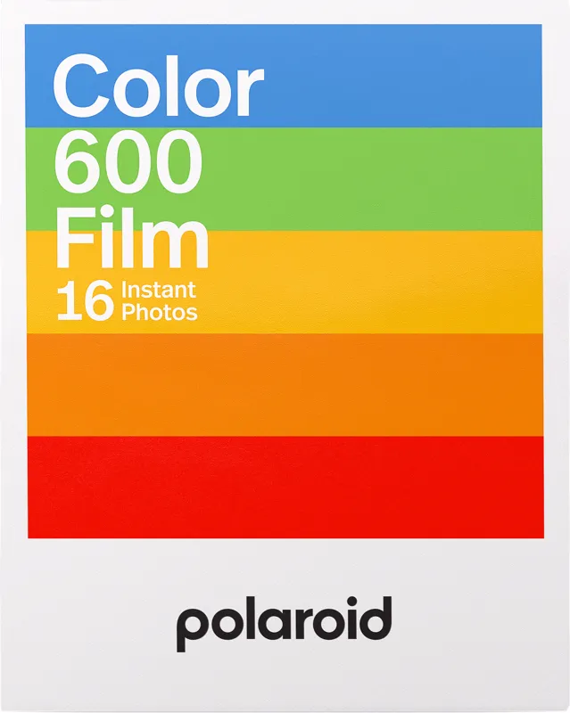POLAROID Color Film for 600 White Frame 2-pack