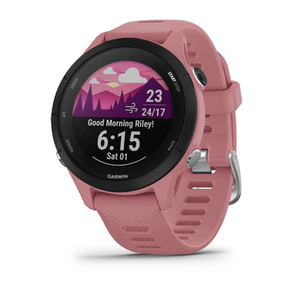 Garmin Forerunner 255S - sports watch, light pink