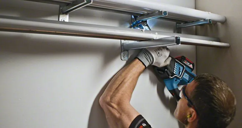 Bosch Cordless Saber Saw GSA 18V-32 Professional solo, 18 Volt (blue / black, without battery and charger)