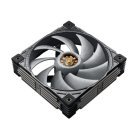 Sudokoo MACH120, 120 mm, PWM, hydraulinen laakeri, ARGB -tuuletinsarja, 3 kpl, harmaa/valkoinen