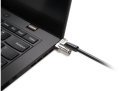 Kensington MicroSaver 2.0 Keyed Laptop Lock - Turvakaapeli - hopea - 1.83 m